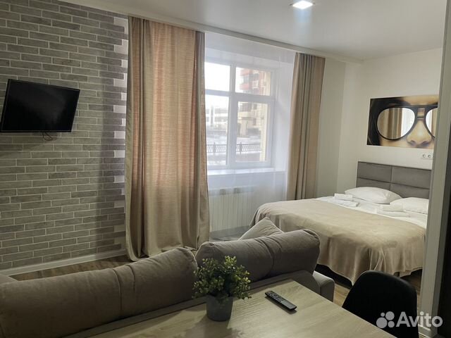 

Квартира-студия, 30 м², 2 кровати