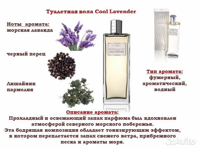 Мужская туалетная вода Cool Lavender