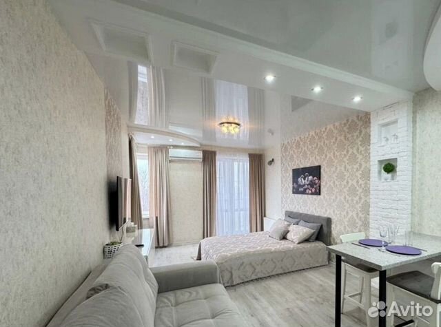 

Квартира-студия, 40 м², 2 кровати