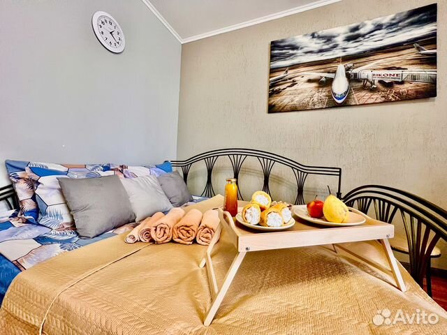 

Квартира-студия, 35 м², 2 кровати