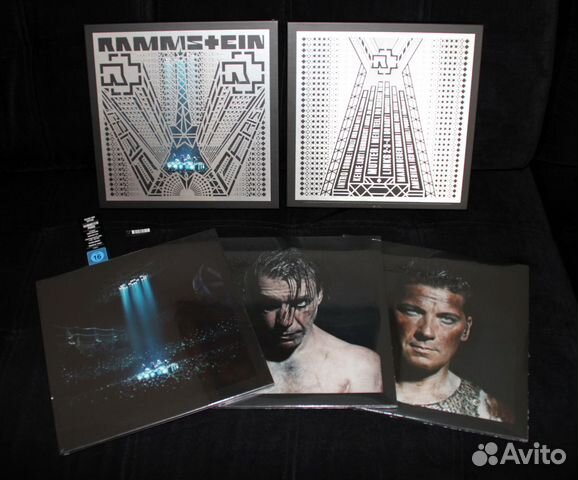 Rammstein - Paris 4 LP + 2CD + Blu-ray Box