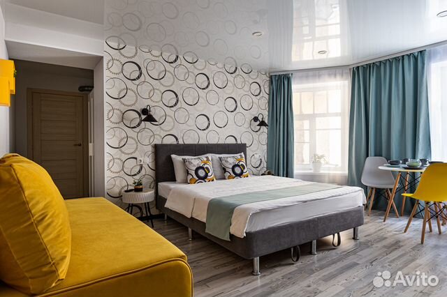 

Квартира-студия, 25 м², 2 кровати