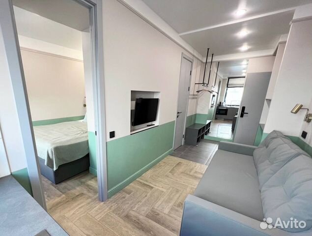 

Квартира-студия, 26 м², 2 кровати