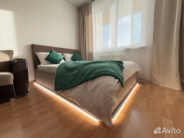 

1-к. квартира, 45 м², 2 кровати