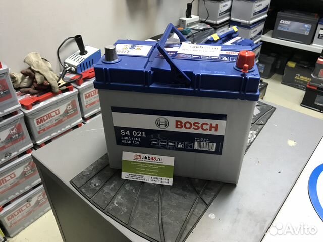 Аккумулятор Bosch S4 021 022 023 024 45 40 50 55Ah