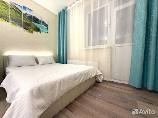 

Квартира-студия, 35 м², 2 кровати