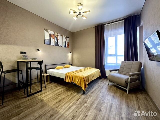 

Квартира-студия, 30 м², 2 кровати