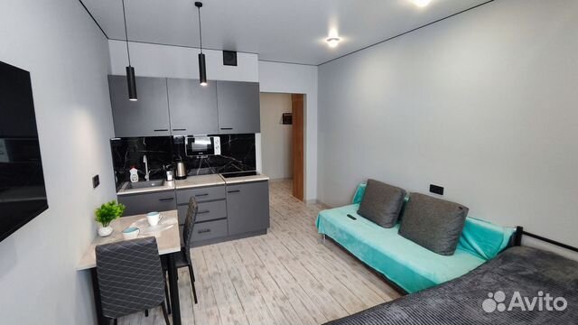 

Квартира-студия, 23 м², 2 кровати