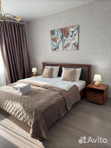 

1-к. квартира, 38 м², 2 кровати