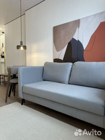 

1-к. квартира, 40 м², 2 кровати