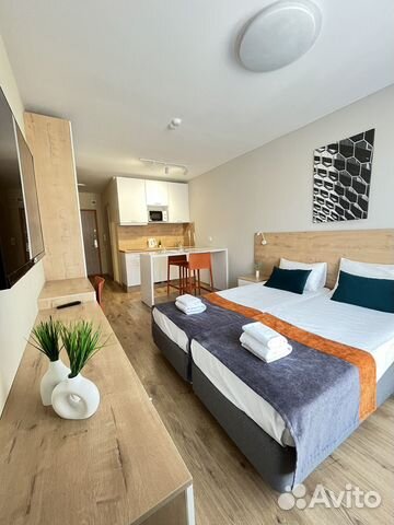 

Квартира-студия, 24 м², 1 кровать