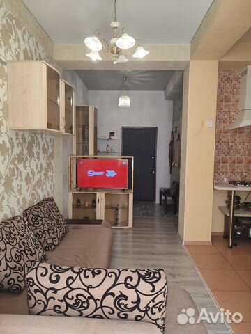 

Квартира-студия, 27 м², 1 кровать