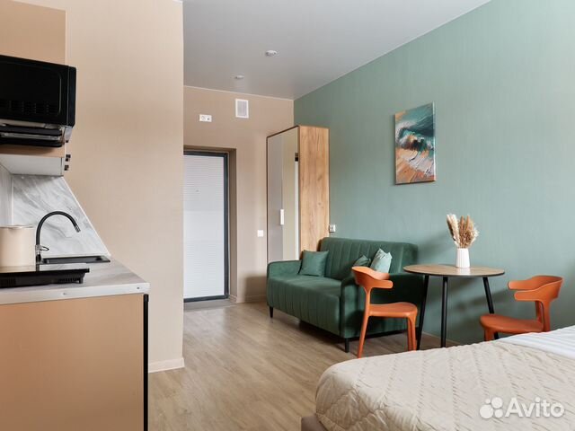 

Квартира-студия, 19,9 м², 2 кровати