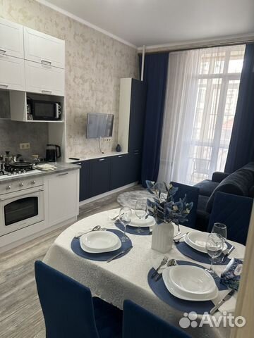 

1-к. квартира, 43 м², 2 кровати