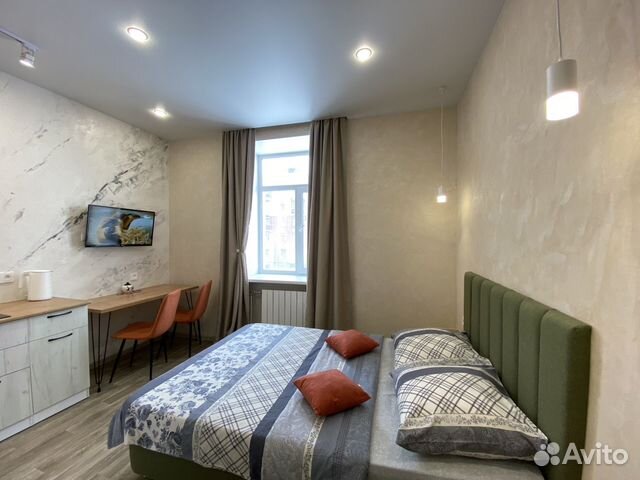 

Квартира-студия, 28 м², 2 кровати
