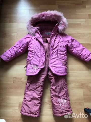 Зимний комплект Kiko для девочки, р. 122 Зимний комплект Kiko для девочки, р. 122