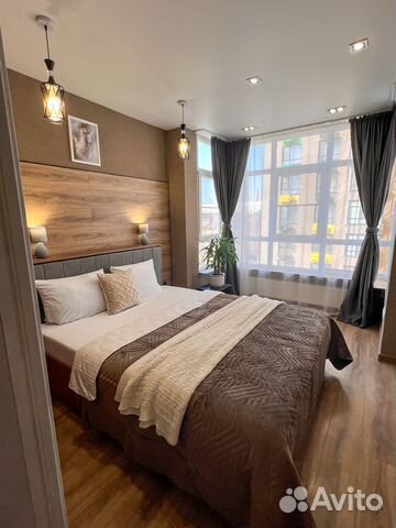 

1-к. квартира, 45 м², 2 кровати