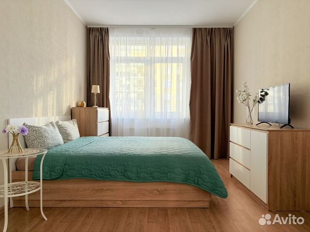 

1-к. квартира, 40 м², 3 кровати