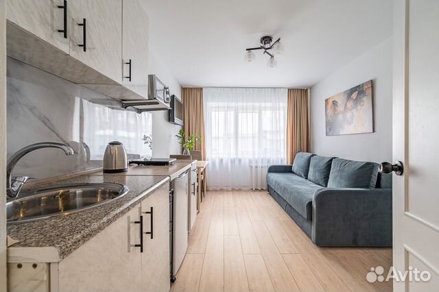 

Квартира-студия, 17 м², 2 кровати