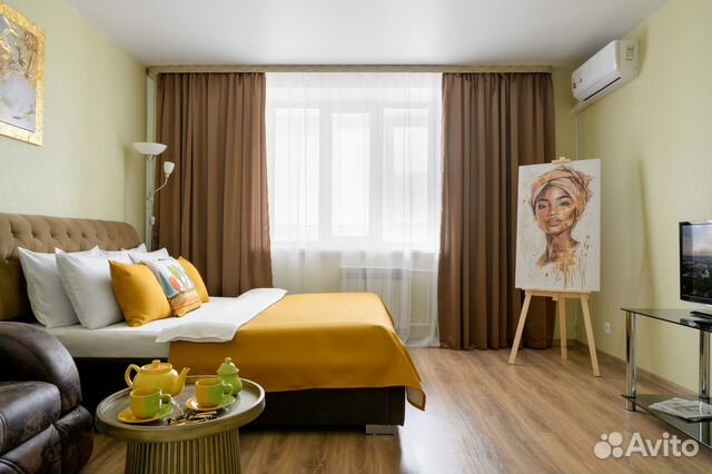 

1-к. квартира, 45,8 м², 2 кровати