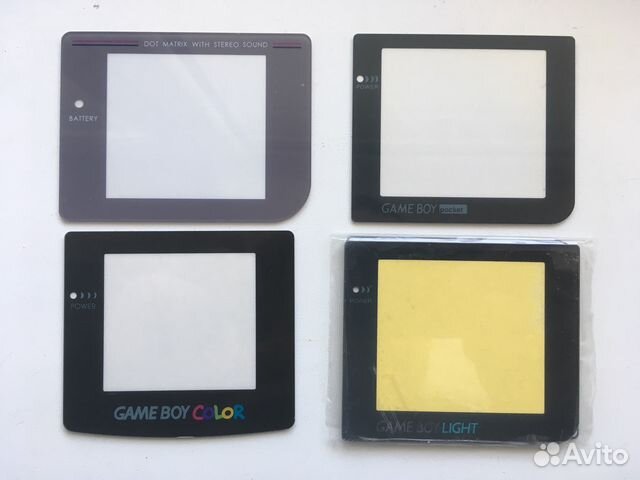 Пластиковые Стекла для GameBoy