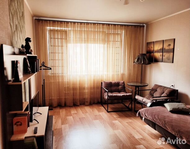 

1-к. квартира, 44 м², 2 кровати