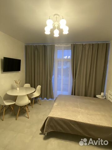 

Квартира-студия, 24 м², 2 кровати