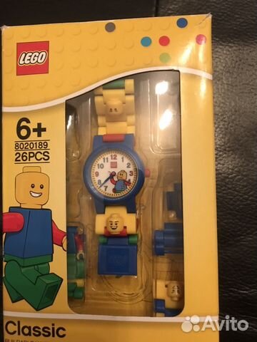 Часы Lego