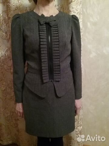 Костюм женский (юбка, пиджак), 44-46рр