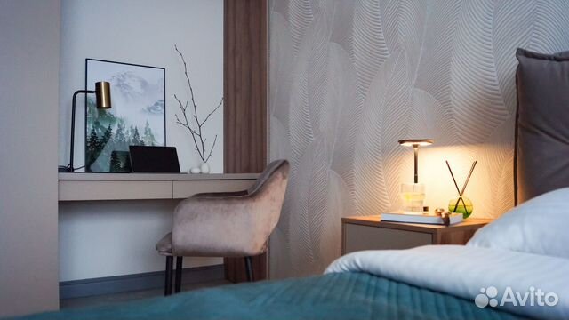 

1-к. квартира, 40 м², 2 кровати