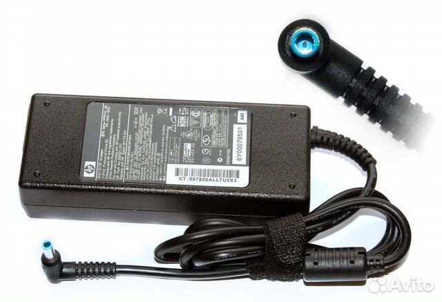 Блок питания для HP 19.5 V, 4.62 A 4.5x3.0 mm