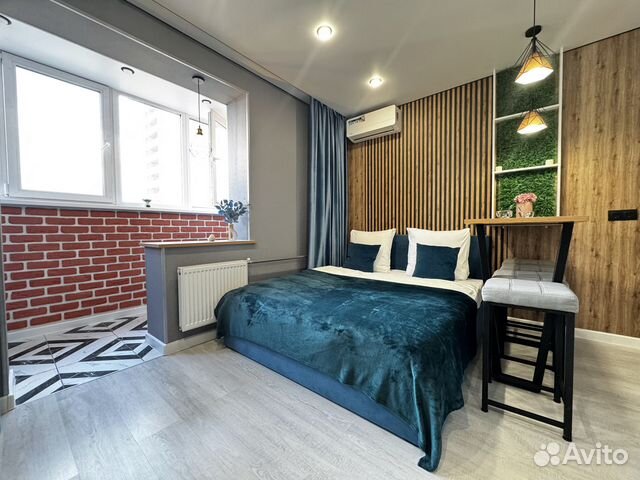 

Квартира-студия, 38 м², 2 кровати