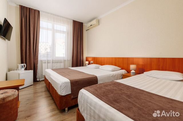 

1-к. квартира в апарт-отеле, 15 м², 2 кровати