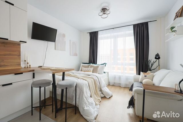 

Квартира-студия, 21 м², 1 кровать