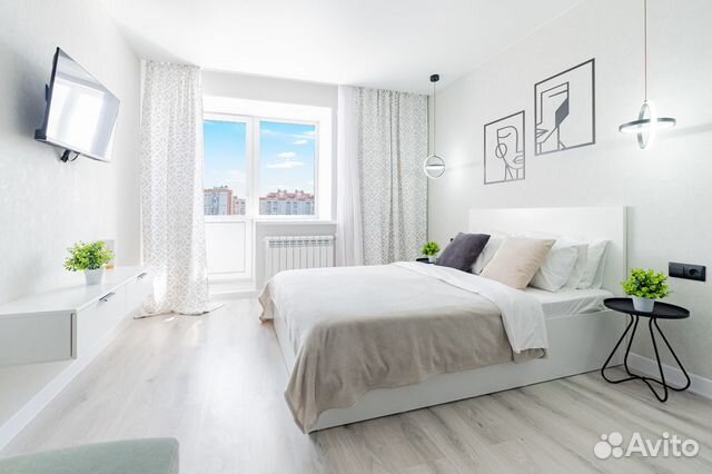 

Квартира-студия, 32 м², 2 кровати