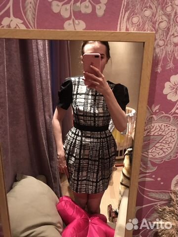 Новое платье ASOS petit черно белое xs Новое платье ASOS petit черно белое xs