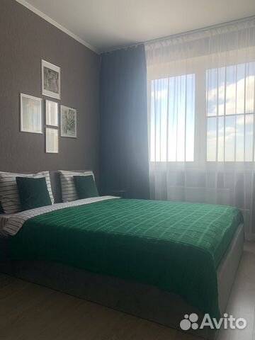 

1-к. квартира, 40 м², 2 кровати
