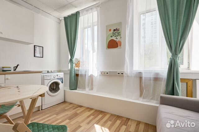 

1-к. квартира, 25 м², 2 кровати