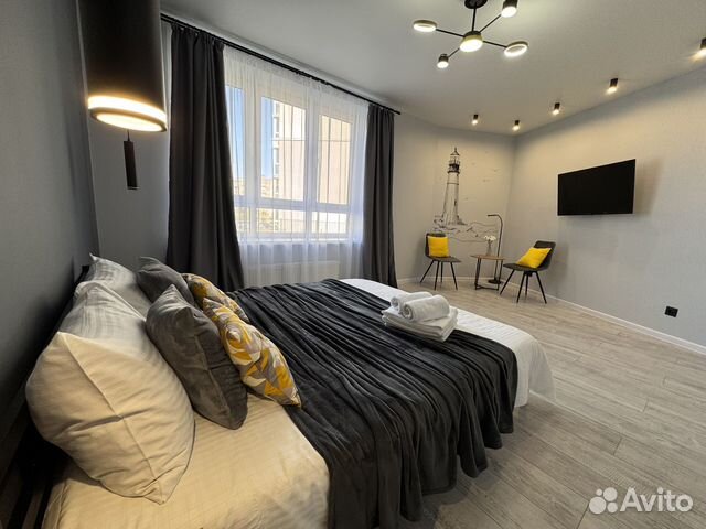 

1-к. квартира, 43 м², 2 кровати