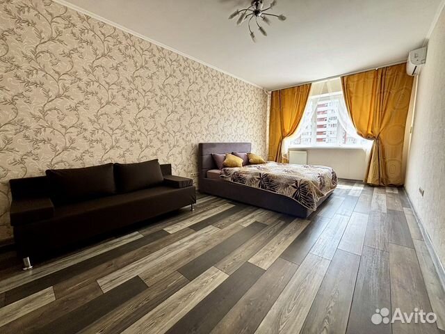 

1-к. квартира, 52 м², 2 кровати