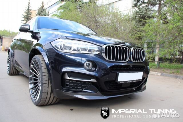Тюнинг BMW X6 F16 губа Performance Тюнинг BMW X6 F16 губа Performance