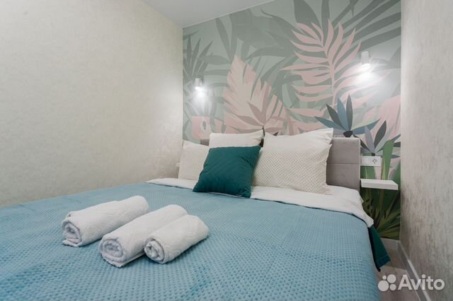 

2-к. квартира, 45 м², 2 кровати