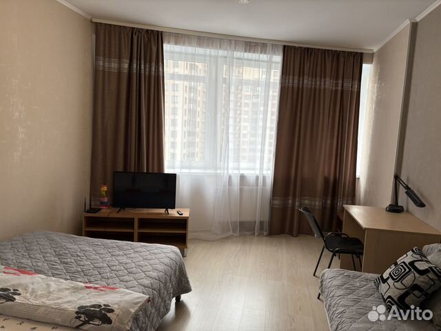 

1-к. квартира, 42,5 м², 2 кровати