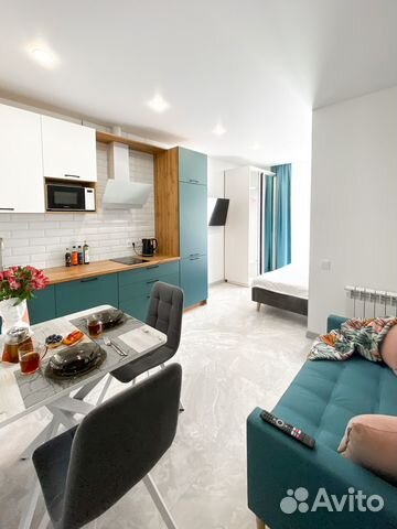 

Квартира-студия, 30 м², 2 кровати