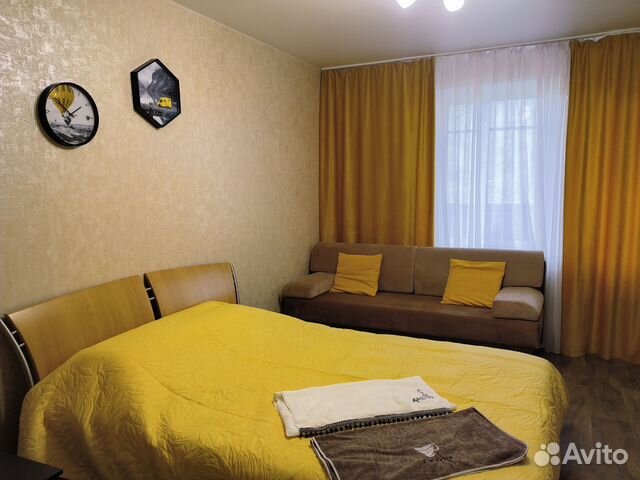 

1-к. квартира, 45 м², 2 кровати