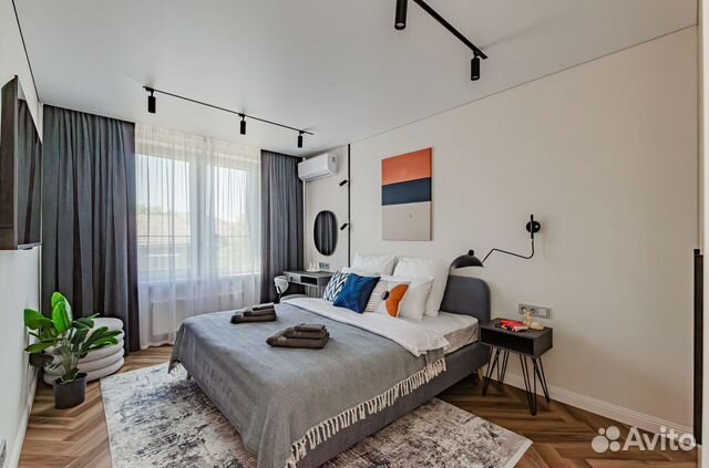 

1-к. квартира, 43,1 м², 2 кровати