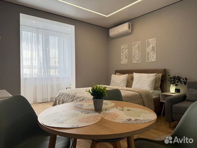 

Квартира-студия, 40 м², 2 кровати