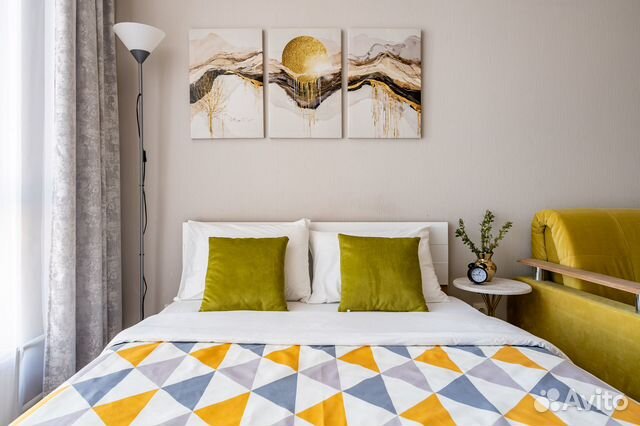 

Квартира-студия, 23 м², 2 кровати