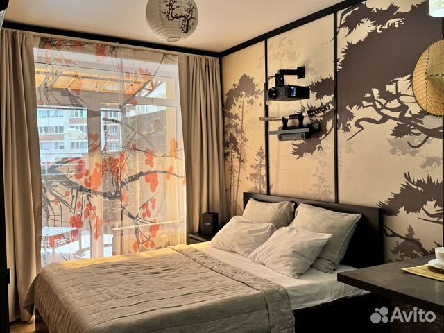 

Квартира-студия, 35 м², 1 кровать