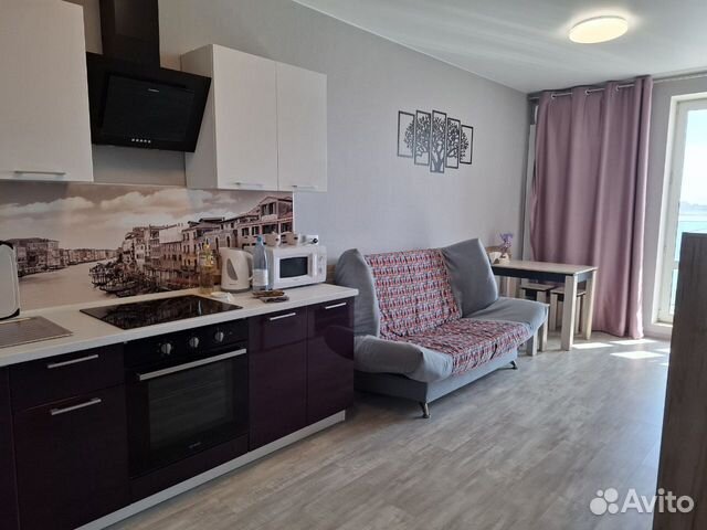 

Квартира-студия, 33 м², 2 кровати